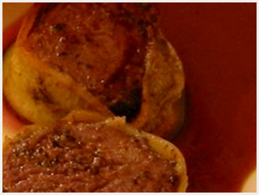 Pavé de Biche Sauce Chocolat