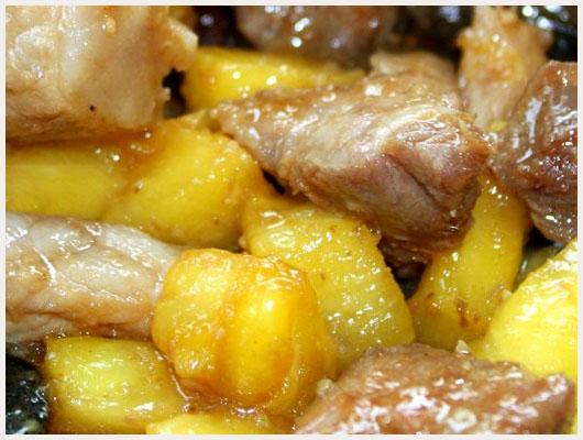 Porc à l'Ananas