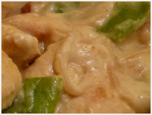 Porc au Curry Lait de Coco