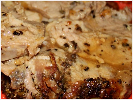 Porc au Lait et  la Sauge