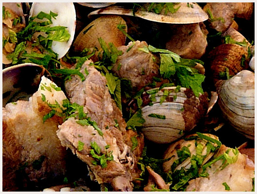 Porc aux Palourdes