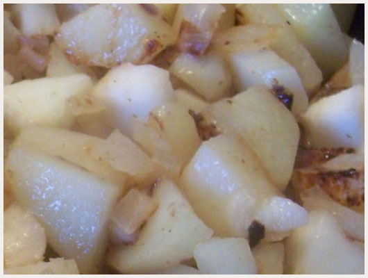 Porc aux Pommes et Fromage