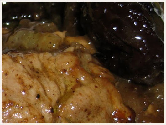 Porc aux Pruneaux en Cocotte