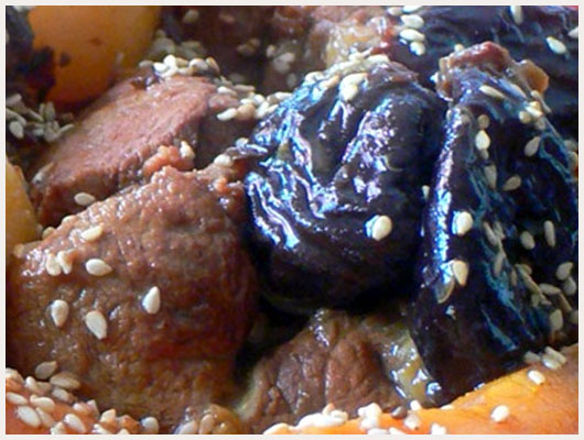 Porc aux Pruneaux et Carottes