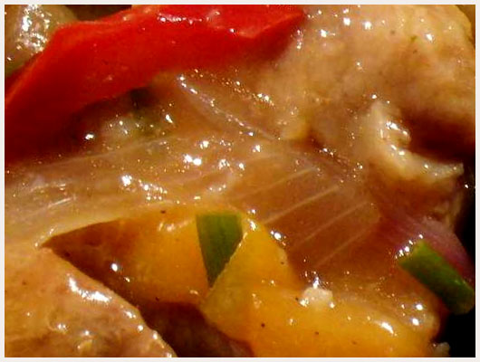 Porc en Sauce Aigre Douce