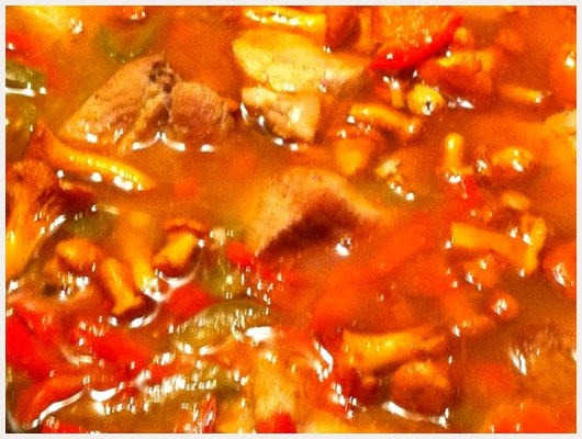 Ragout d'Agneau aux Poivrons