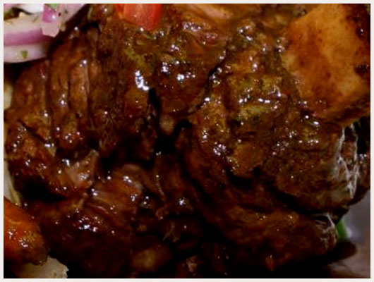 Ragout d'Agneau Chocolat