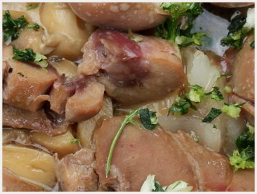 Ris de Veau au Champagne