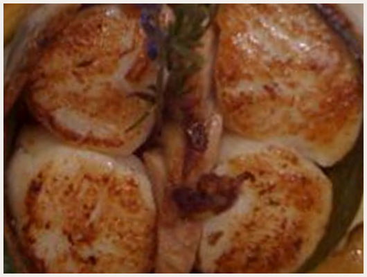 Ris de Veau aux Saint-Jacques