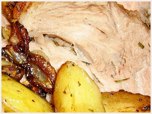 Roti de Boeuf Pomme de Terre