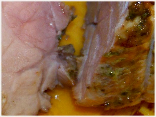 Roti de Veau Sauce Moutarde