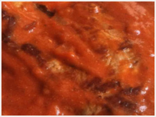Roti de Veau Sauce Tomate