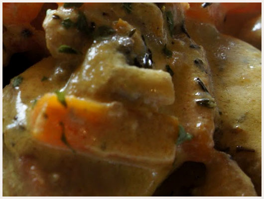 Sauté de Veau à la Crème