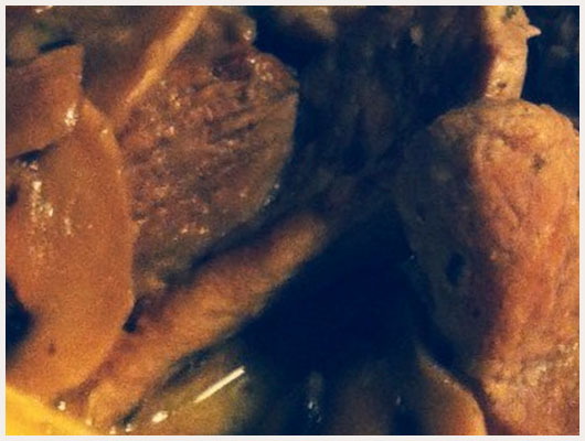 Sauté de Veau aux Cèpes