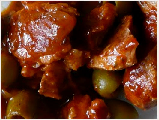 Sauté de Veau aux Olives Corse