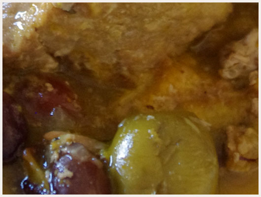 Sauté de Veau aux Olives Vertes