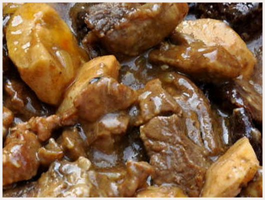 Sauté de Veau aux Pruneaux