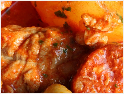 Sauté de Veau Chorizo