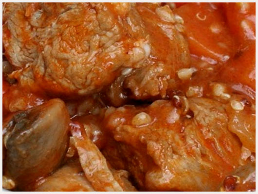 Sauté de Veau Marengo