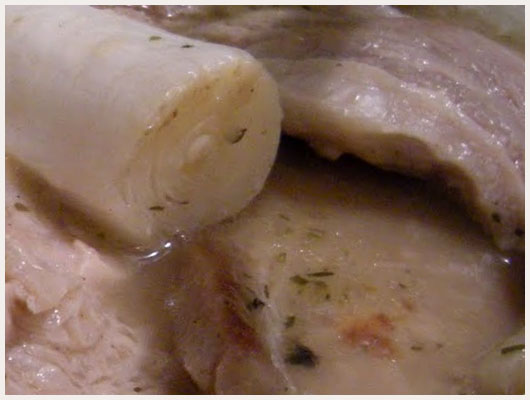 Saut de Veau Poireaux