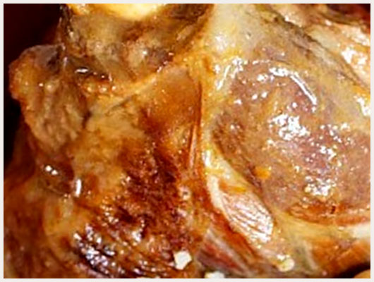 Souris d'Agneau à la Marocaine