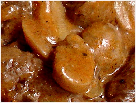 Steak d'Autruche Champignons
