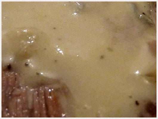 Steak d'Autruche Roquefort
