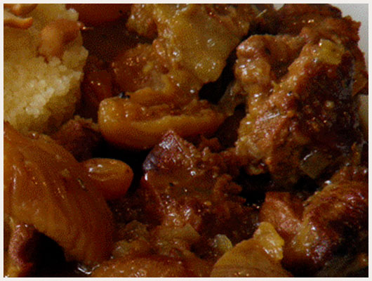 Tajine d'Agneau aux Fruits Secs