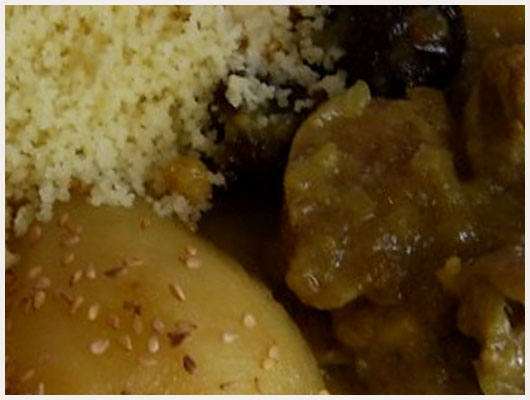 Tajine d'Agneau aux Poires