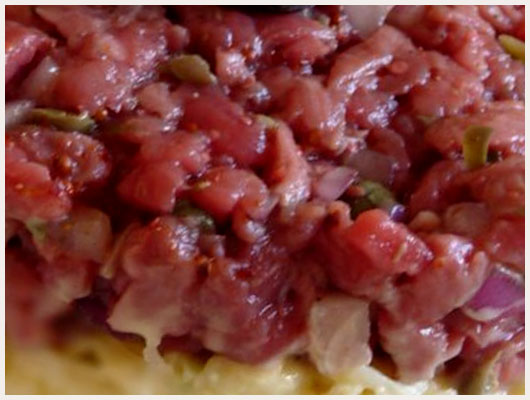 Tartare de Boeuf au Couteau