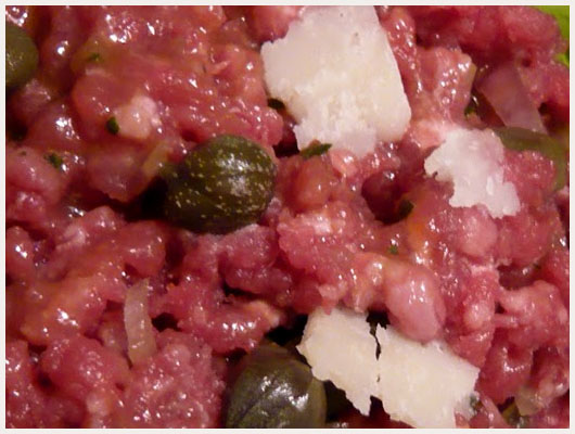 Tartare de Boeuf Parmesan