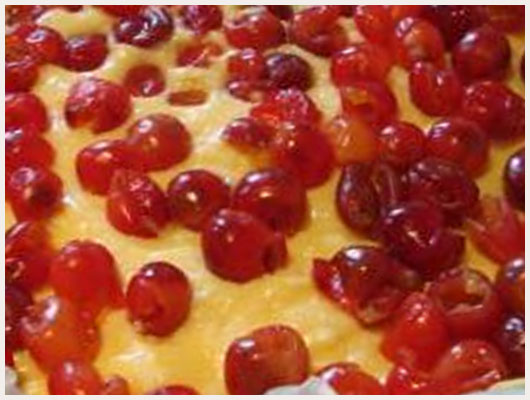 Tarte aux cerises aigres