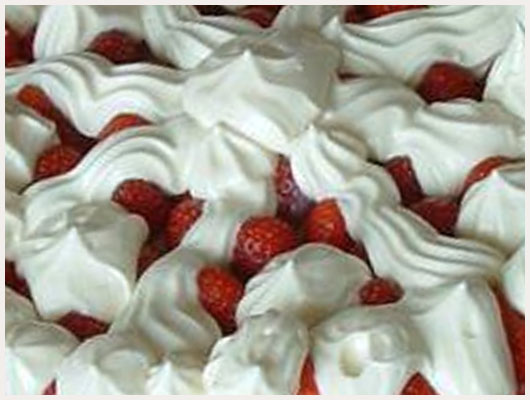 Tarte aux fraises chantilly