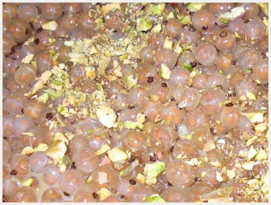 Tarte aux groseilles blanches