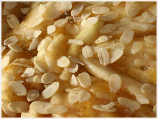 Tarte aux poires amandes