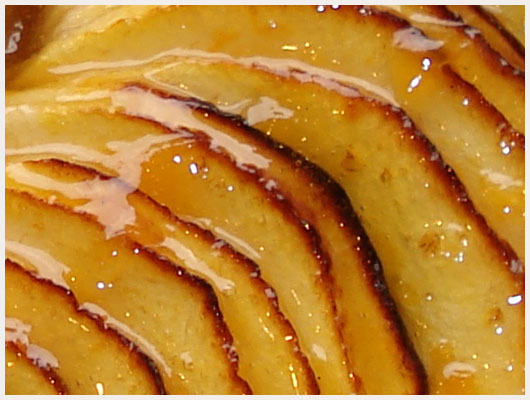 Tarte aux pommes compote