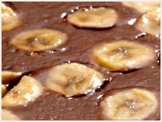 Tarte banane Nutella