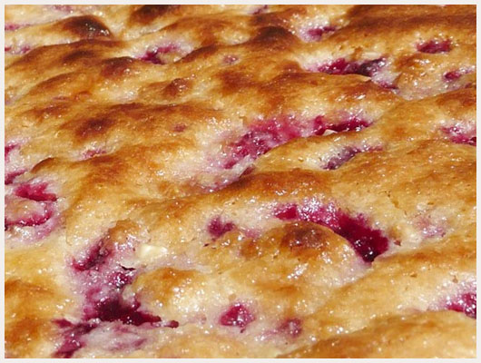 Tarte cerise chocolat blanc