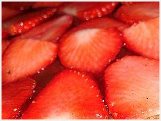 Tarte fraise chocolat