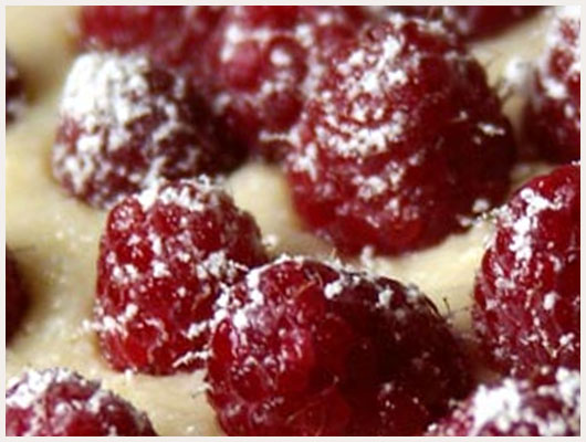 Tarte framboise citron