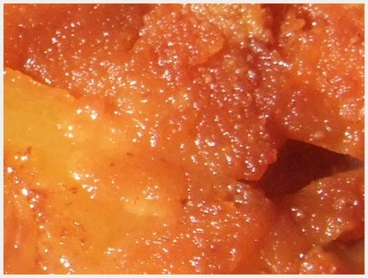 Tarte tatin aux peches