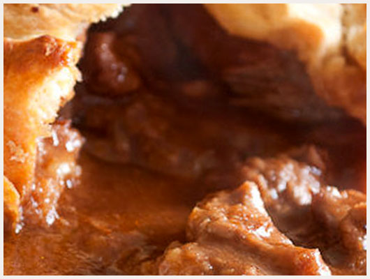 Tourte au Boeuf et à la Bière