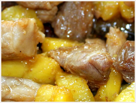 Veau à l'Ananas