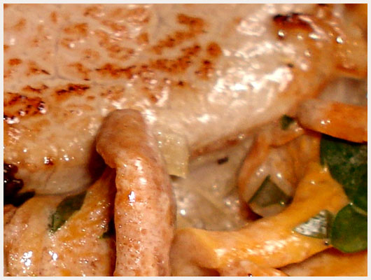 Veau aux Girolles