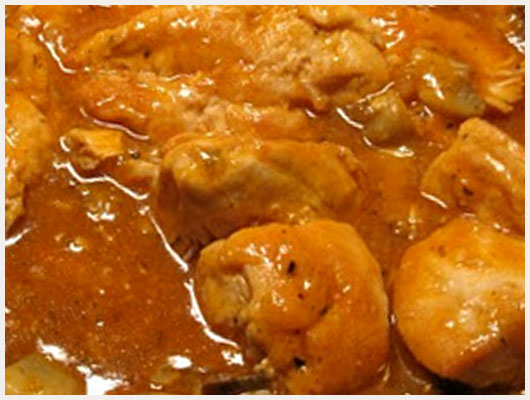 Veau Marengo Mijoteuse