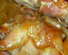 Caille Farcie au Foie Gras au Four