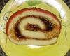Gateau roul  la confiture d'abricot