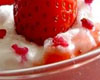 Ile flottante  la fraise