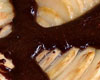 Tarte au chocolat poire